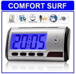 6 in 1 Motion Activated Spy Table Alarm Clock Pinhole Camera