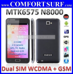 MTK6575 Star N8000 Dual SIM Phone TV GPS Android 4.03 SmartPhone Tablet PC