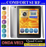 Original 8" Onda V812 QuadCore HD IPS Display 2GB RAM 16GB