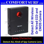 Anti Spy Surveillance Security/Pinhole Camera IR LEDs Light Camera Lens Detector