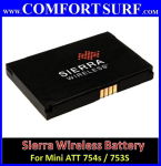 Original BATTERY for SIERRA Wireless Aircard W-1 ATT 754S 753S Mifi Router