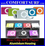 NEW Mini Clip MP3, WMA, WAV Player with Headset! Aluminium housing!