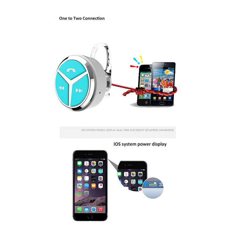 Bluetooth In-Ear Stereo Headset Q5 Wireless Sports Headphones Earbud Earphone