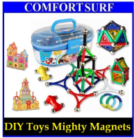 DIY Toys Mighty Magnets Box Magnetic Blocks Educational Colorful toys Design For Kids