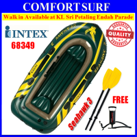 SEAHAWK 3 INTEX 68349 3 Persons Kayak Rescue Fishing Inflatable Boat