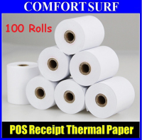 100 Rolls POS Cash Register Thermal Receipt Paper 57x50mm / 80x50mm