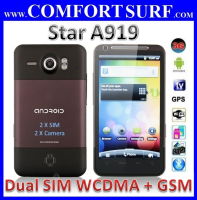 Star A919 Dual SIM Phone TV GPS Android 2.3 SmartPhone Tablet PC