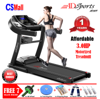 FREE 7Gifts - 3.0HP ADSports AD509 Home Exercise Gym Fitness Electric Motorized Treadmill Running Machine