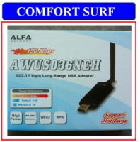 Alfa AWUS036NEH USB Wireless-N Wifi Adapter