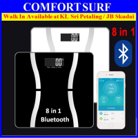 2016 Bluetooth Digital Body Fat Analyzer Body Weight Fat Water Muscle Bone BMI Calorie Scale