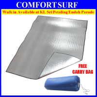 Outdoor Camping Waterproof Aluminium Foil Film Tent Sleeping Floor Eva Mat + FREE Carry Bag