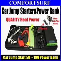Multifunction Car Jumper Starter Power Bank Actual 16800mAh with 5V 9V 12V 16V 19V Output
