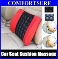 Car Cushion Seat Massage Memory Foam Electric Back Support Vibration Massager