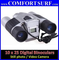 10 X 25 Zoom Digital Binocular Spy Camera Video Still Image LCD Telescope