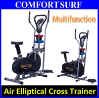 Multifunctional Orbitreck Air Elliptical Cross Trainer Twister Cardio Exercise Bike & Fitness