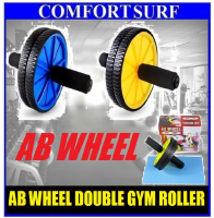 Ab Wheel Double Gym Roller Total Body Revoflex Exercise