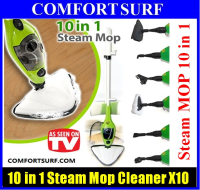 3rd Generation H2O Mop X10 10in1 Multi-Floor Steam Mop Cleaner Steamer with Accessories
