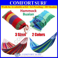 Portable Travel Sleeping Hammock for Outdoor Camping Picnic / Buaian