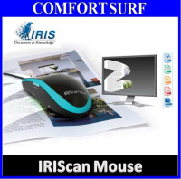 Original IRISCAN Mouse Scanner All-in-One Scan Any Document up to A3 / Swipe & Scan / USB 2.0