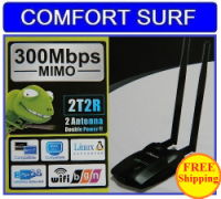 Kinamax N Dual Antenna MIMO 300Mbps USB Wifi Adapter