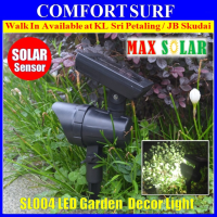 Outdoor Adjustable Angle Solar Powered LED Security Garden Yard Light