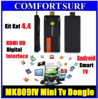 MK809IV RK3188 Quad Core Mini tv Dongle HDMI Pc 1080p Smart TV BOX Android 4.4.2