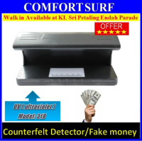 Money Detector counterfelt Currency LED UV light- Model 318