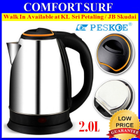 NEW PESKOE Stainless Steel Kettle 2.0L Electric Kettle Automatic Cut Off