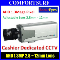 SecurEyes AHD 1.3Mp Cashier Dedicated CCTV Camera  Adjustable Lens 2.8~12mm