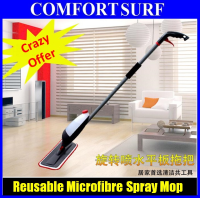 Crazy Offer!! Quality Reusable Microfiber Spray Mop Cleaning Floor