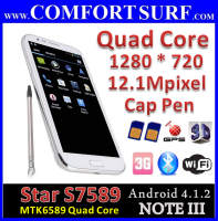 5.8' Star S7589 MTK6589 8GB Quad Core Android 4.1 GPS SmartPhone