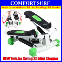 Twister swing mini stepper with LCD counter slimming burning fat excercise