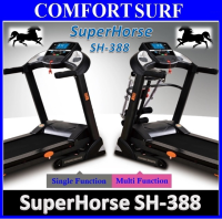 Genuine SuperHorse Multifunction Treadmill SH-388 3.0HP Home Fitness Treadmill