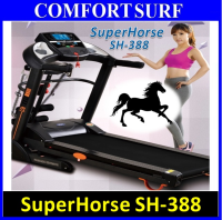 Genuine SuperHorse Multifunction Treadmill SH-388 3.0HP With Electric Incline Decline
