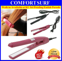 Mini Ceramic Hair Care Curl Straightener Wave Curler Flat Iron Perm