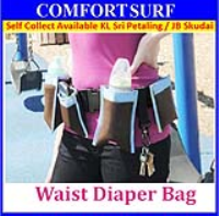 Multi-function Waist Belt Diaper Bag Bottle Pocket