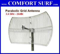 24dBi Grid Parabolic Antenna - 2400Mhz Wifi Antenna