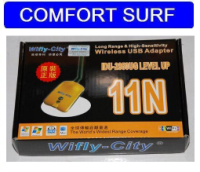 Wifly City 11N USB WIFI ADAPTER "N" Type