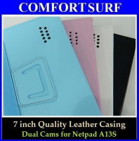 7 inch Quality Leather Casing with Back Camera specially for Netpad A13S