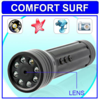 6 in 1 Spy LED Torch Flash Light Hidden Camera Camcorder