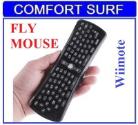 Flying Air Mouse - Wii-mote Wireless Keyboard + Mouse