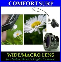 Wide/(0.67x)Macro Lens-Magnet Mount Conversion Lens for Mobile Phone & Digital Cameras