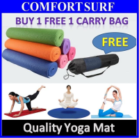 High Quality 6mm Non Slip Yoga Mat for Aerobic GYM Fitness Yoga Exercise 173cm