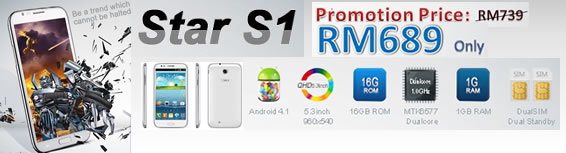 Star Mobile S1 Android Smartphone