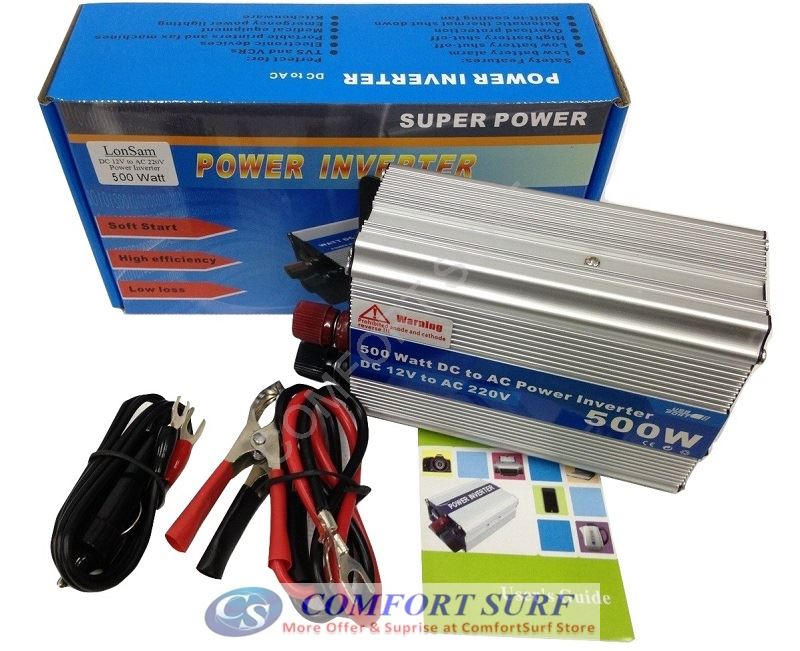 Brand new quality Car Power Inverter 150W / 200W / 300W / 500W / 1000W DC 12V to AC 220V + USB 5V