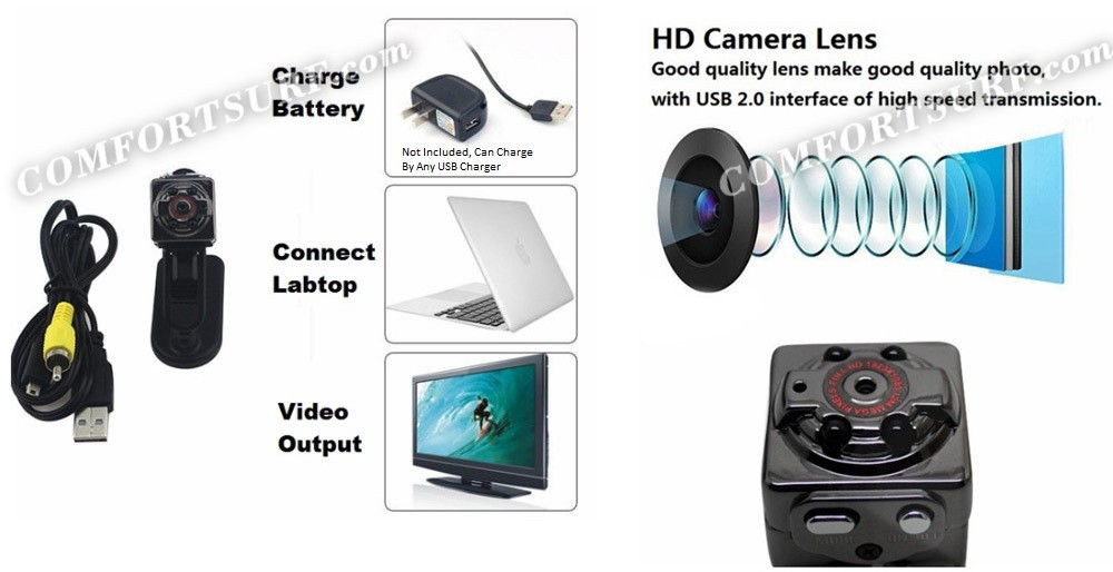 SQ8 Full HD DVR 1080P Mini Car DVR Recorder Car Camera XiaoMi Xiaoyi G30