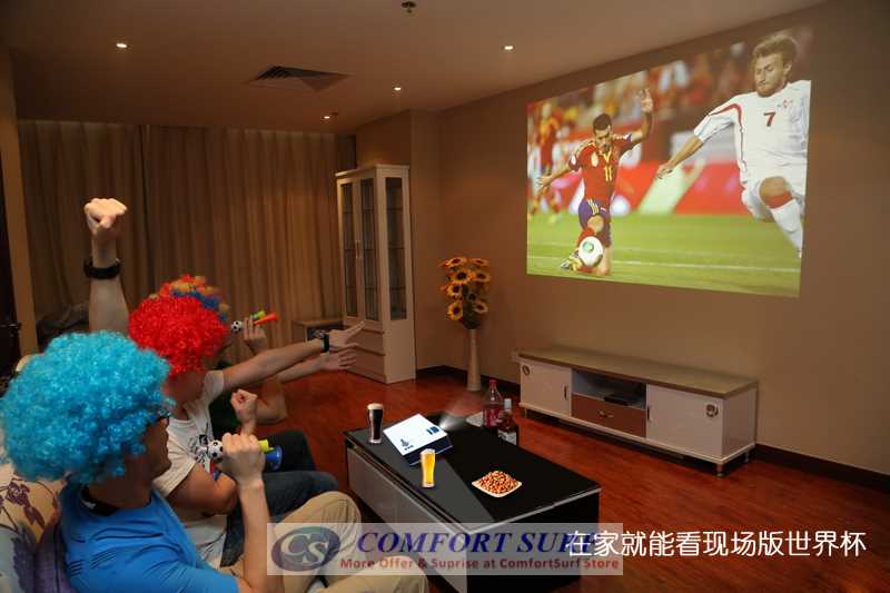 High Resolution LED projector 36-130' with Full HDMI, USB, AV, Audio, SD Card Port.. The New Simplified Micro Projector