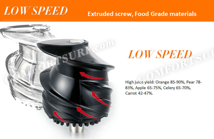 Function HDC-S500 Professional Anti-Oxidation Low Speed Extractor Fruit Slow Juicer