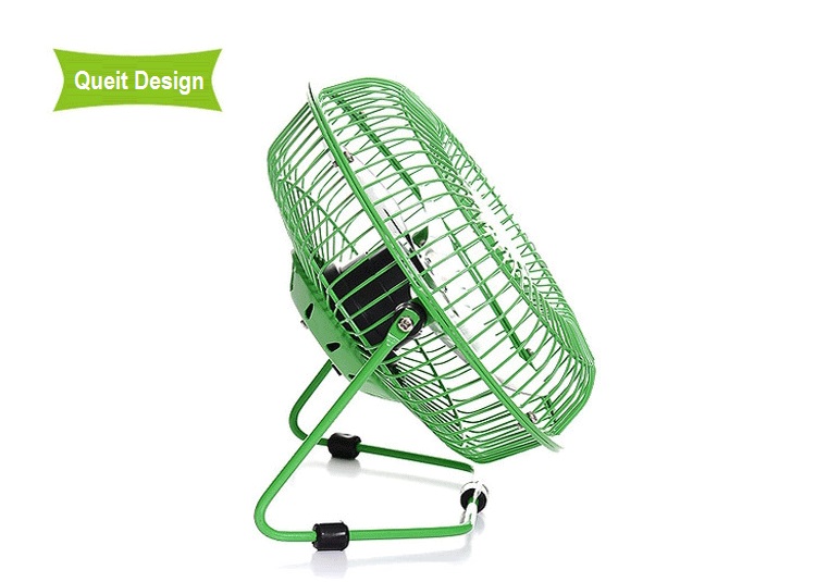 6"Portable Lightweight Super Mute Mini USB Rotatable Fan