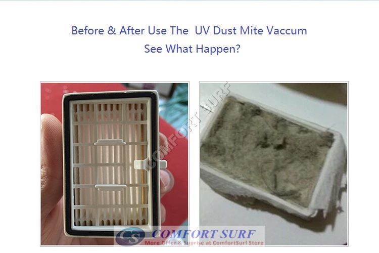 Portable UV 818 UV Light Anti Dust Mite Vacuum Cleaner Bedding Mattress Bed Cleaner With HEPA Filter and IR Sensor